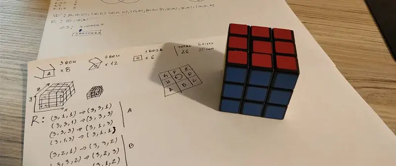 From zero to Rubik’s cube solving robot
